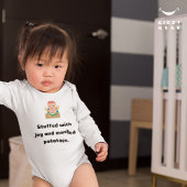 ジョイ詰まったー&マッシュポテト感謝祭で ベビーボディスーツ