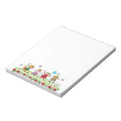 ジョイ踊りウクライナフォークアート ノートパッド (回転)