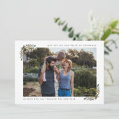 ジョイ・アンド・ピースファミリーの写真クリスモダンマス  シーズンカード (スタンド正面)