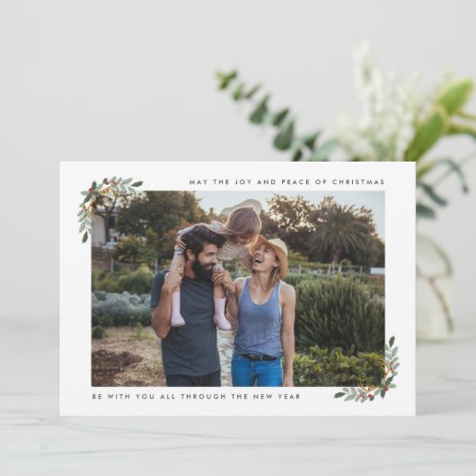 ジョイ・アンド・ピースファミリーの写真クリスモダンマス  シーズンカード (スタンド正面)