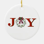 ジョイ・ウィズ・リース セラミックオーナメント (裏面)