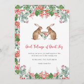 ジョイ・ウィンター・ベ素晴らしリーの良い知らせ シーズンカード (正面/裏面)