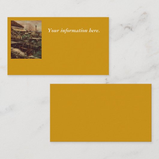 ジョイ·オブ·ジャフ 名刺 (正面/裏面)