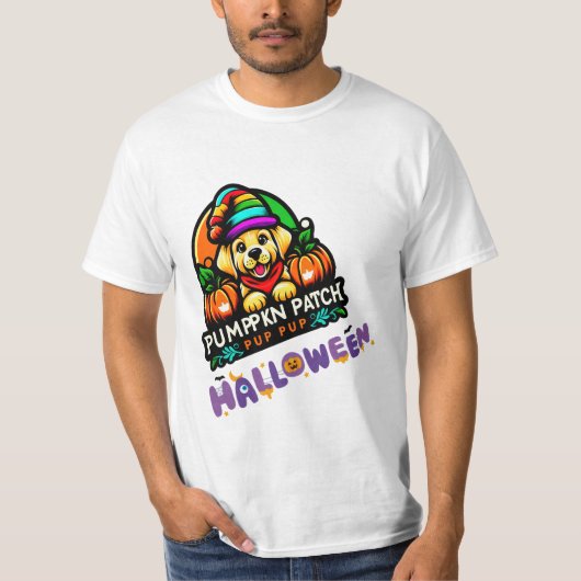 ジョイ・カボチャ畑の種まき Tシャツ (正面)