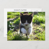 ジョイ・キットンのポストカードにジャンプカスタマイズ** ポストカード (正面/裏面)