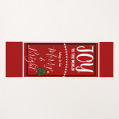 ジョイ・クリスマスツリー平和 ヨガマット (正面(横))