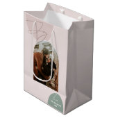 ジョイ・クリスマス | フォトホリデーモダンパッケージ ミディアムペーパーバッグ (正面アングル)