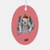 ジョイ・コロアベア・クリスマス メタルオーナメント (正面右)