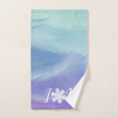 ジョイ・スノーフレーク・バスタオルセット バスタオルセット (ハンドタオル)