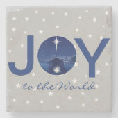 ジョイ・トゥ・ザ・ワールド出生 ストーンコースター (正面)