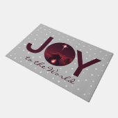 ジョイ・トゥ・ザ・ワールド出生 ドアマット (アングル)
