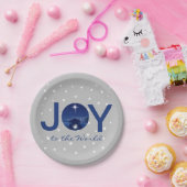 ジョイ・トゥ・ザ・ワールド出生 ペーパープレート (パーティー)