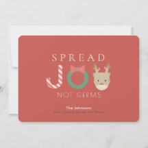 ジョイ·トナカイの仮面レッド·クリスマスを広める