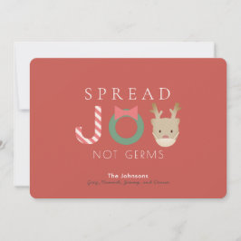 ジョイ·トナカイの仮面レッド·クリスマスを広める シーズンカード