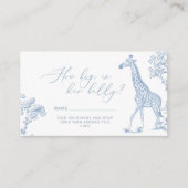 ジョイ・ド・トゥーレ サファリ お母さんの腹はどれくらい大きいのか エンクロージャーカード (正面)