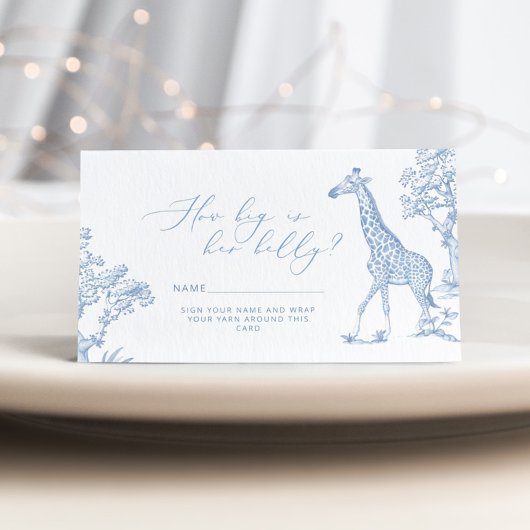 ジョイ・ド・トゥーレ サファリ お母さんの腹はどれくらい大きいのか エンクロージャーカード