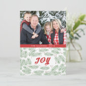 ジョイ パイン ボウズ | 2015年ホリデー フォト カード (スタンド正面)