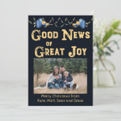 ジョイ·フォト·ク素晴らしリスマス·カードの朗報 シーズンカード (スタンド正面)