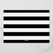 ジョイ ブラッシュ スクリプト ホリデー カード (裏面)