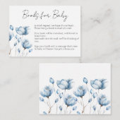 ジョイ・ブルー・ブックスと出芽ベビー・カード ノートカード (正面/裏面)