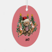 ジョイ・ベア・クリスマス メタルオーナメント (正面右)