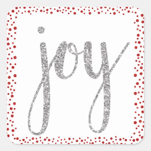 ジョイ・ホリデー・シール スクエアシール (正面)