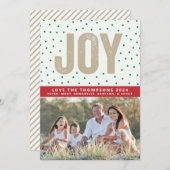 ジョイ ポルカ ドット シーズンカード (正面/裏面)