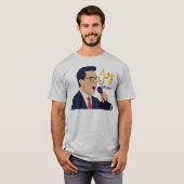 ジョイ・マターズ スティーブン・コルベア 歌うミーム Tシャツ (正面フル)