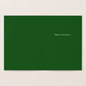 ジョイ！メリークリスマスツリーあなたの言葉 箔カード (内部)