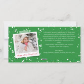 ジョイ・ラブピースモンドリアンミニマルモダンラスト シーズンカード (裏面)