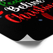 ジョイ・ラブ・ピース・ベライブ・クリスマス ポスター (角)