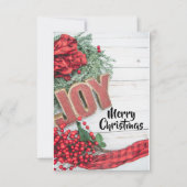 ジョイ＆リース ホリデーコレクション カード (正面)