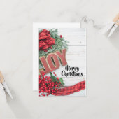 ジョイ＆リース ホリデーコレクション カード (正面/裏面インサイチュ)