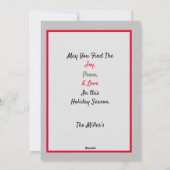 ジョイ！平和と愛 シーズンカード (裏面)