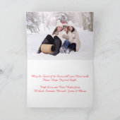 ジョイ！水彩松リース&ガーランドフォトインサイド カード (内部)