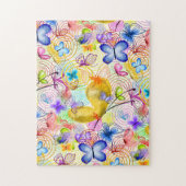 ジョイ – 蝶 – 春- ジグソーパズル (縦)