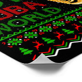 ジョイTubaワールドミュージックラバークリスマスギフト醜いTuba Chr ポスター (角)