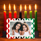 ジョウスクワンザジオメトリックホリモダンデーフォトカード シーズンカード