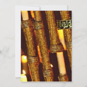 ジョウスシェミニアツェレトシムチャートラー 招待状 (裏面)