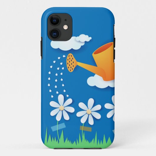 ジョウロと花、iPhone 5ケース Case-Mate iPhoneケース (裏面)