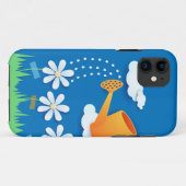 ジョウロと花、iPhone 5ケース Case-Mate iPhoneケース (裏面(横))