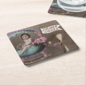 ジョエウズパケス スクエアペーパーコースター (アングル)