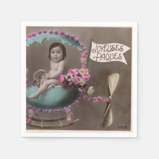 ジョエウズパケス スタンダードカクテルナプキン (正面)