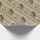 ジョエウノールサンタフランスのトナディールクリスマス ラッピングペーパー (角)