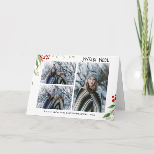 ジョエウノールレッドモダン金ゴールドベリー | 写数々の真 シーズンカード (正面)