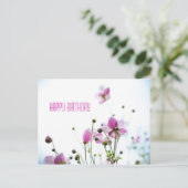 ジョエドゥヴィヴル・誕生日はがき ポストカード (スタンド正面)