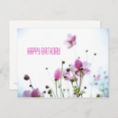 ジョエドゥヴィヴル・誕生日はがき ポストカード (正面/裏面)