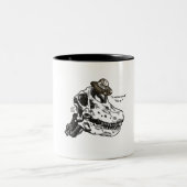 ジョエル恐竜|最後のパート2 ツートーンマグカップ (中央)