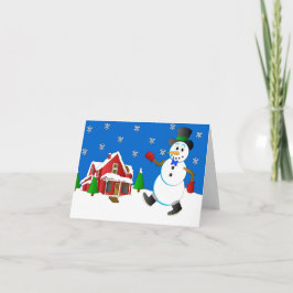 ジョエル・アンダーソンによる『フrosty the Snowman』 カード