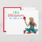 ジョカラフルン3:16 |信仰 ポストカード (正面/裏面)